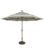 Treasure Garden 11' Collar Tilt Octagon Commercial Use Umbrella 