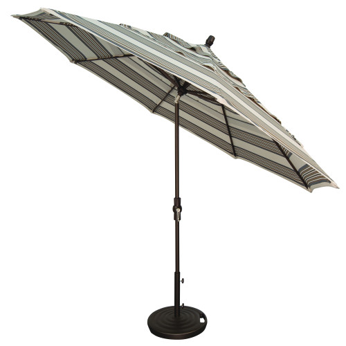 Treasure Garden 11' Collar Tilt Octagon Commercial Use Umbrella 
