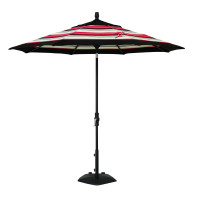 Treasure Garden 9' Collar Tilt Octagon Commercial Umbrella 