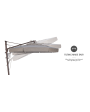 Treasure Garden  11' AKZP Cantilever Umbrella - QUICK SHIP (5 business days)