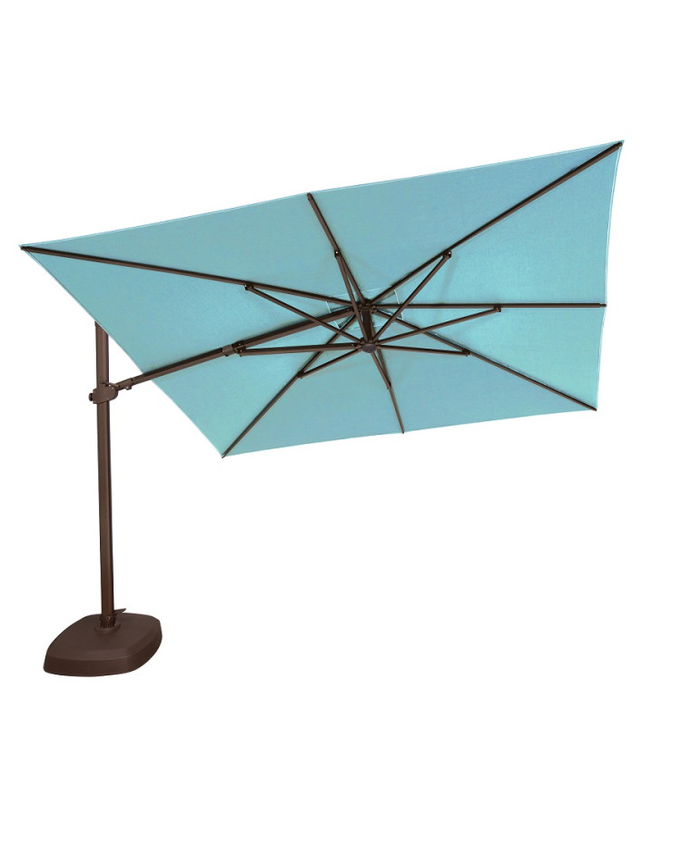 Treasure Garden 10' Square Cantilever Umbrella 