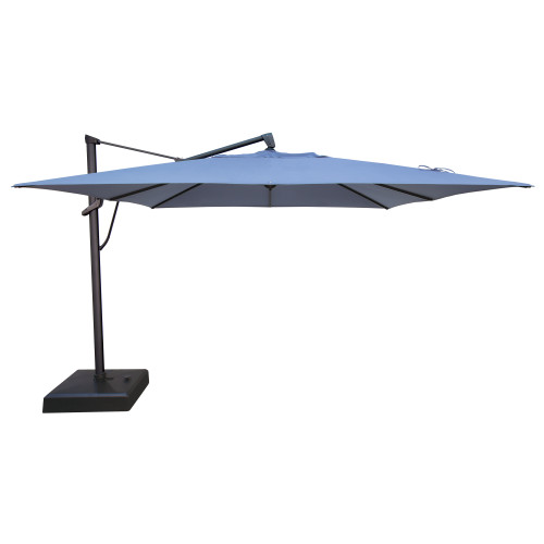 Treasure Garden 11.5' Square AKZ Cantilever Umbrella - O'bravia Fabric