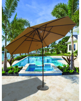 Galtech 11'  Deluxe Auto-Tilt Umbrella - Frame Only