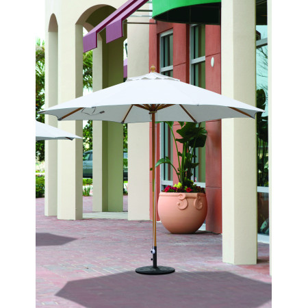 Galtech 183 - 11 FT Wood Market Umbrella 