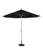Galtech 537 - 9 FT Teak Market Umbrella / Rotational Tilt