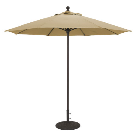 Galtech 735 - 9 FT Commercial Patio Umbrella Fiberglass Ribs