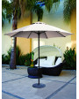 Galtech 735 - 9 FT Commercial Patio Umbrella Fiberglass Ribs