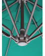 Galtech 897 - 10x10 FT Square Cantilever Umbrella w/ Roller Base