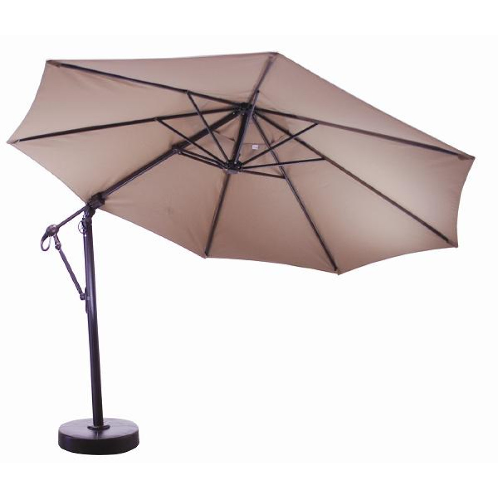 Gestaag Productief Mijlpaal 11 FT Octagon Cantilever Galtech 887 Patio Umbrella | Patio Umbrella Store