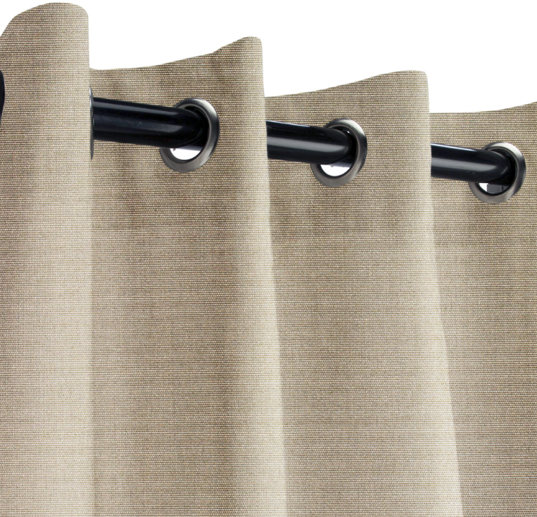 Sunbrella Outdoor Curtain With Stainless Steel Grommets Patio Umbrella Sunbrella Outdoor Curtain With, Sunbrella Outdoor Curtains Clearance