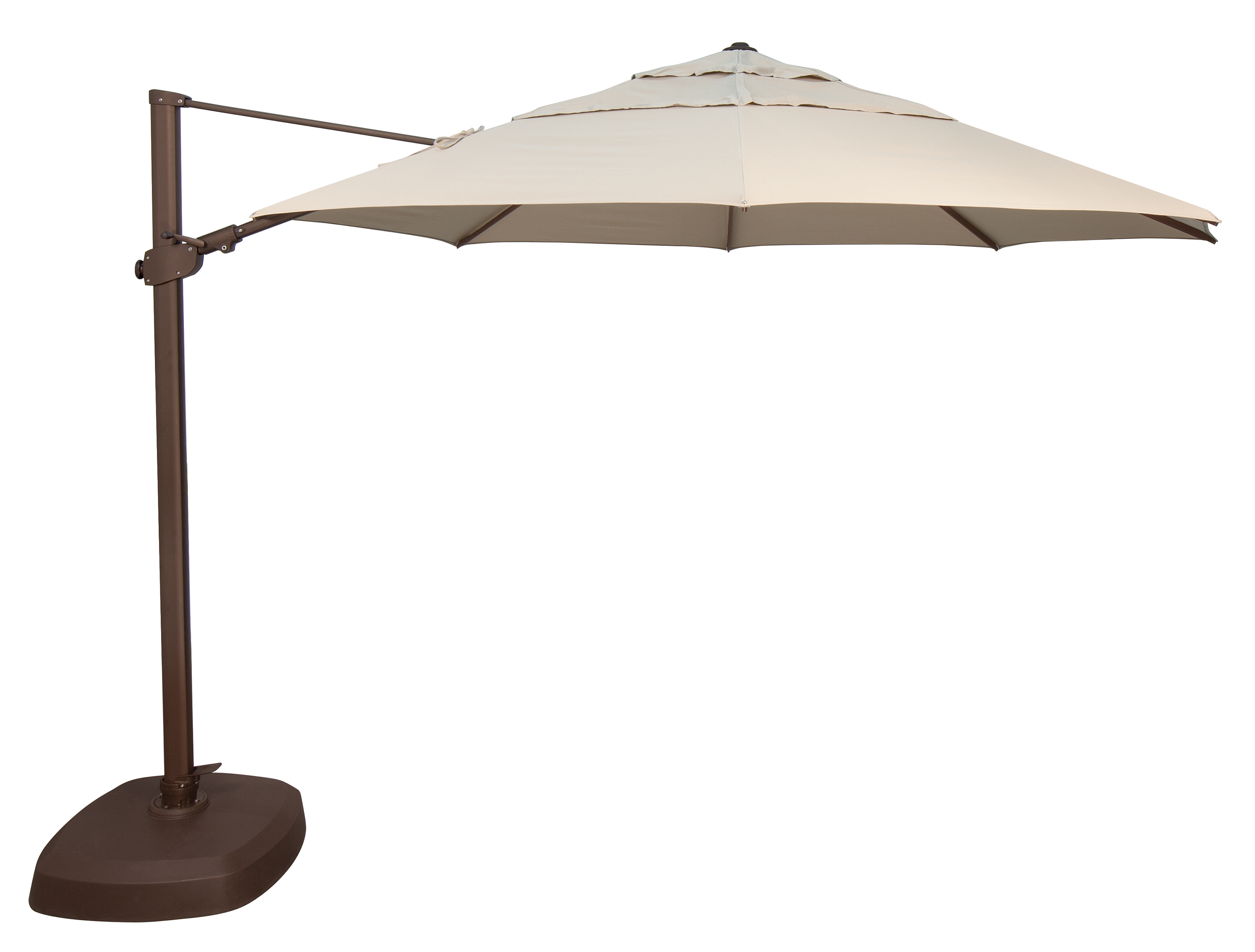 Sunbrella Treasure Garden 11 Foot Octagon Cantilever Patio Umbrella