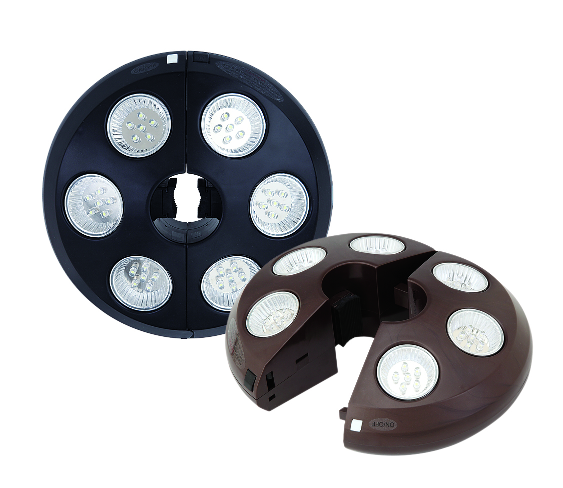 treasure garden vega umbrella light